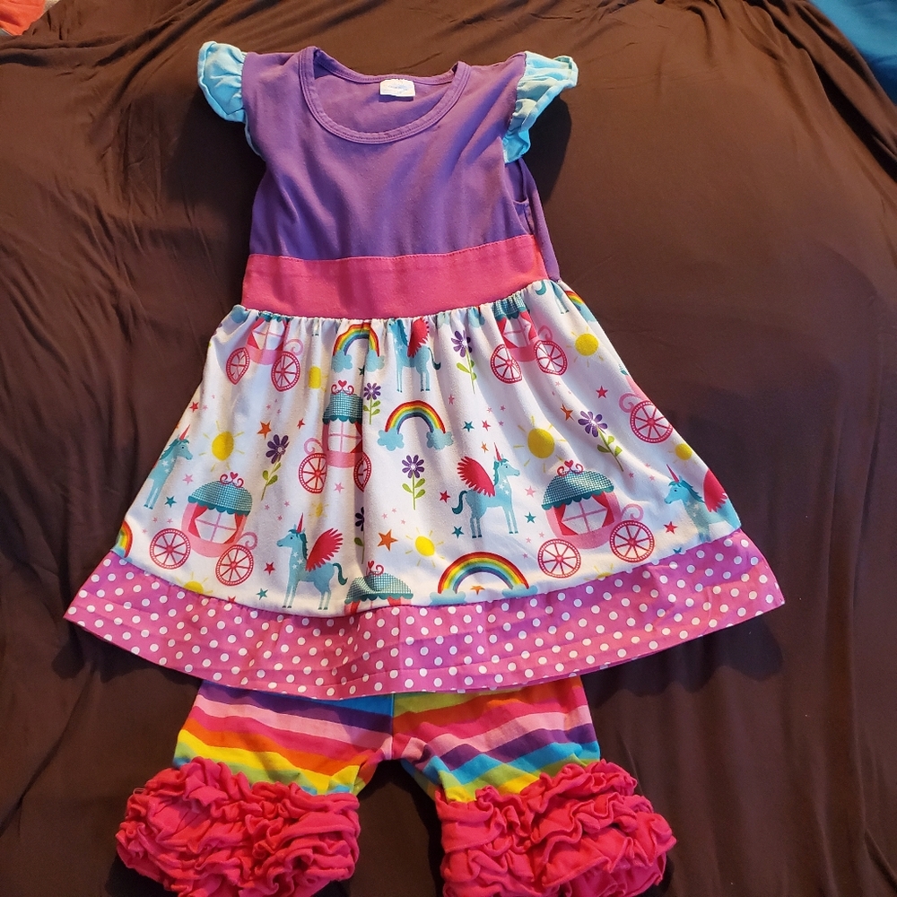 🌈 Unique magical short set 🦄